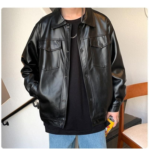 Korean Leather Jacket