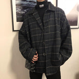 Korean Plaid Jacket