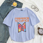 Permission to Dance Colorful T Shirt