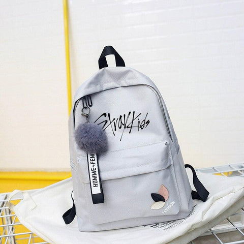 Girls' Stray Kids Backpack WGEEEY Kpop Stray Kids Backpack