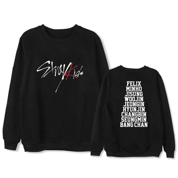StrayKids Hi STAY in Seoul 公式グッズ スウェット Stray Kids Tour Merch Hoodies New Logo Kpop Felix Hyunjin