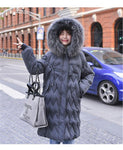 Korean Coat Long Fur Winter