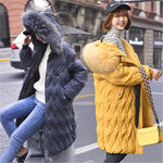 Korean Coat Long Fur Winter