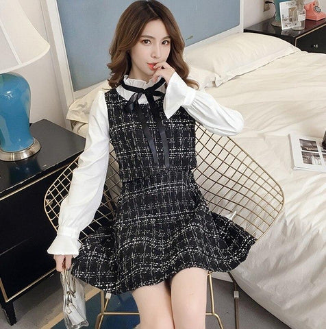 Korean Dress Lightweight Schoolgirl Korean Dress Lightweight Schoolgirl