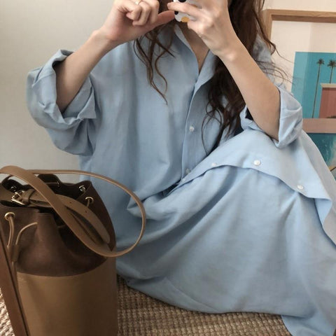 Korean Dress Long Shirt