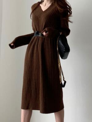 Korean Dress Sweater | Korean Style Shop Korean Dress Sweater | Korean Style Shop