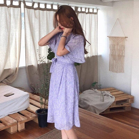 Korean Dress With Flower | Korean Style Shop Korean Dress With Flower | Korean Style Shop