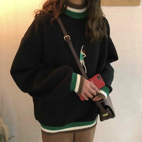 Korean Hoodie Dance Sweater
