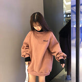 Korean Hoodie Oversized Girl