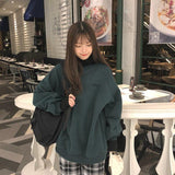 Korean Hoodie Oversized Girl