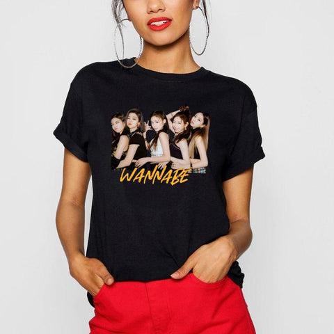 Kpop TZY Wannabe Yej, La, Ryujn, Chaeryeong, Yuna T-shrt | Clothes Kpop TZY Wannabe Yej, La, Ryujn, Chaeryeong, Yuna T-shrt | Clothes
