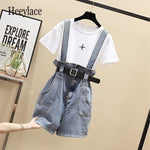 Korean Outfit Dungarees