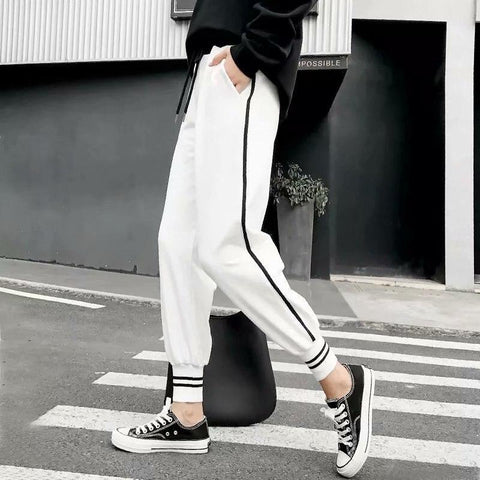 Korean Pants Black and White