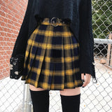 Korean Skirt Checkered