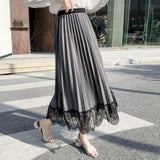 Korean Skirt With Ruffles