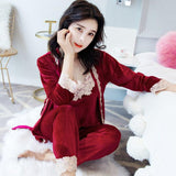 Korean Sleepwear Red Tradition