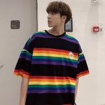 Korean T Shirt Rainbow