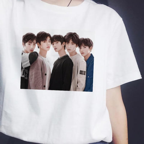Korean TXT Photo T-Shirt