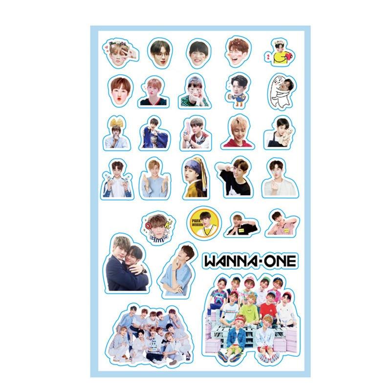 Korean Wanna One Stickers | Korean Style Shop